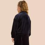 Velour Bomber Jacket and Pants Set